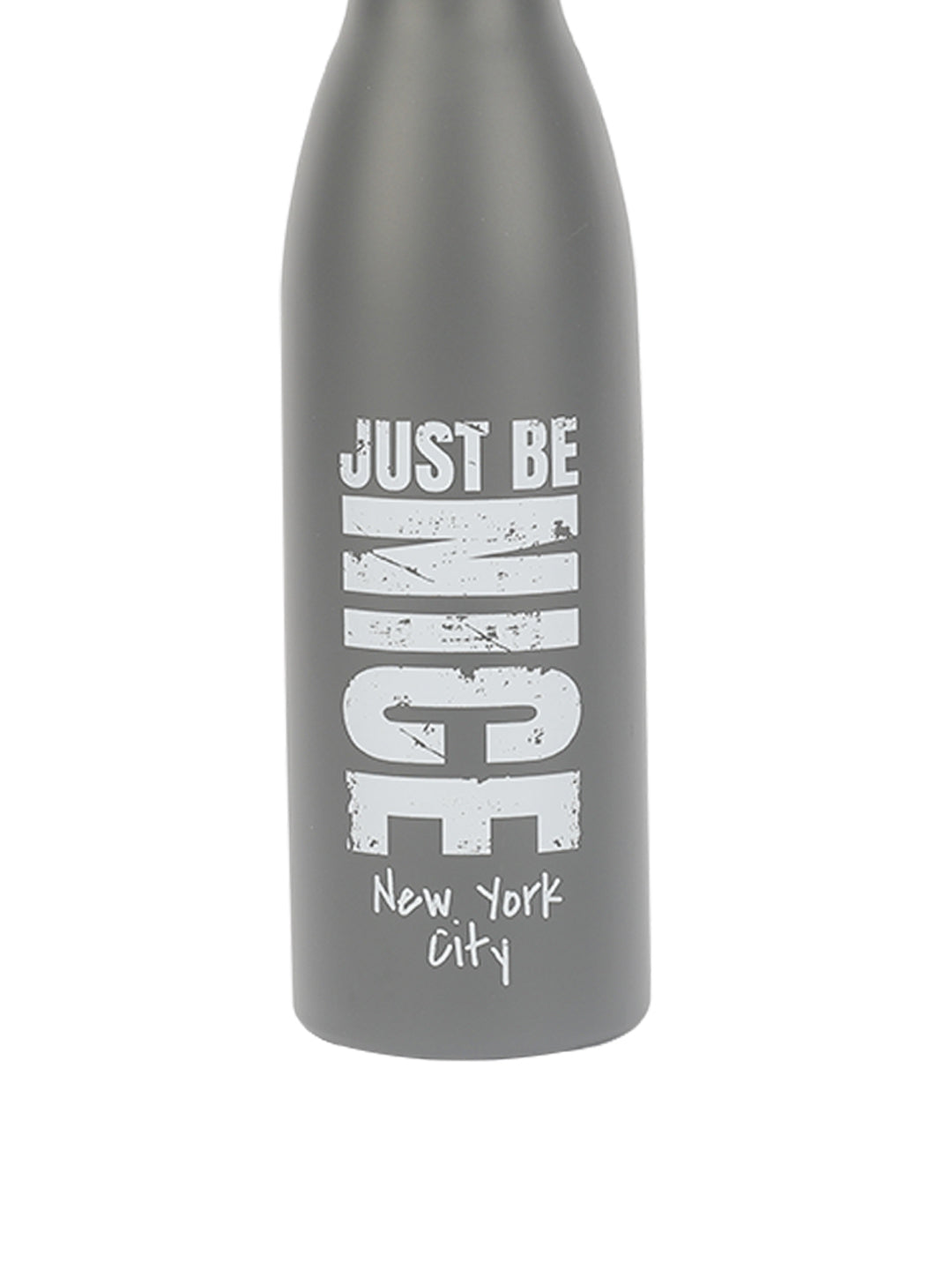 VON CASA 750Ml Stainless Steel Water Bottles With Rope - Grey