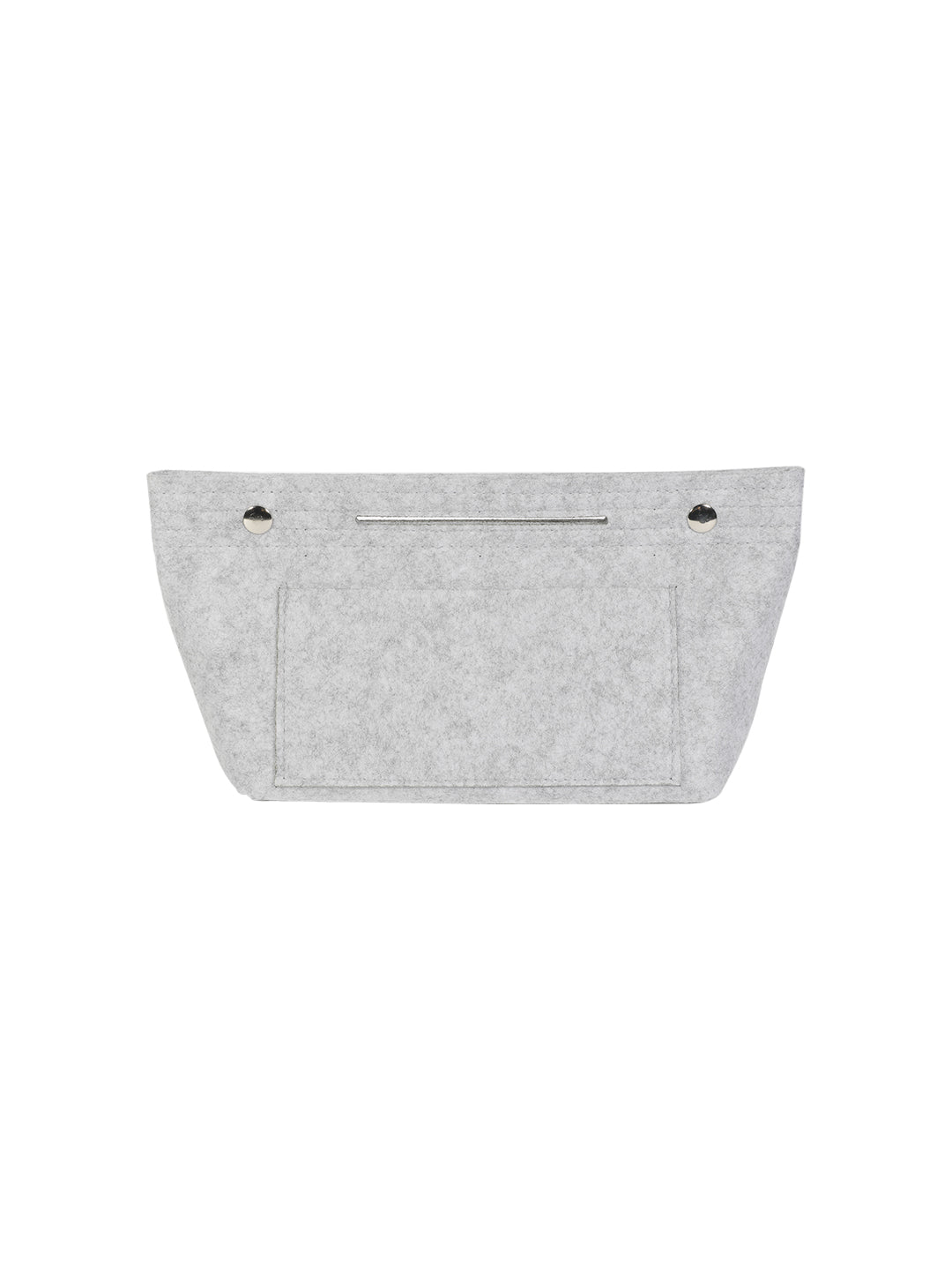 VON CASA Felt Home Storage Organizer - 25X10X15Cm - Light Grey