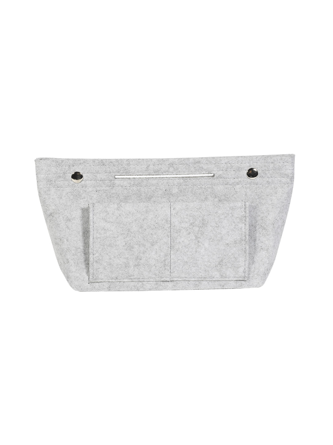 VON CASA Felt Home Storage Organizer - 25X10X15Cm - Light Grey