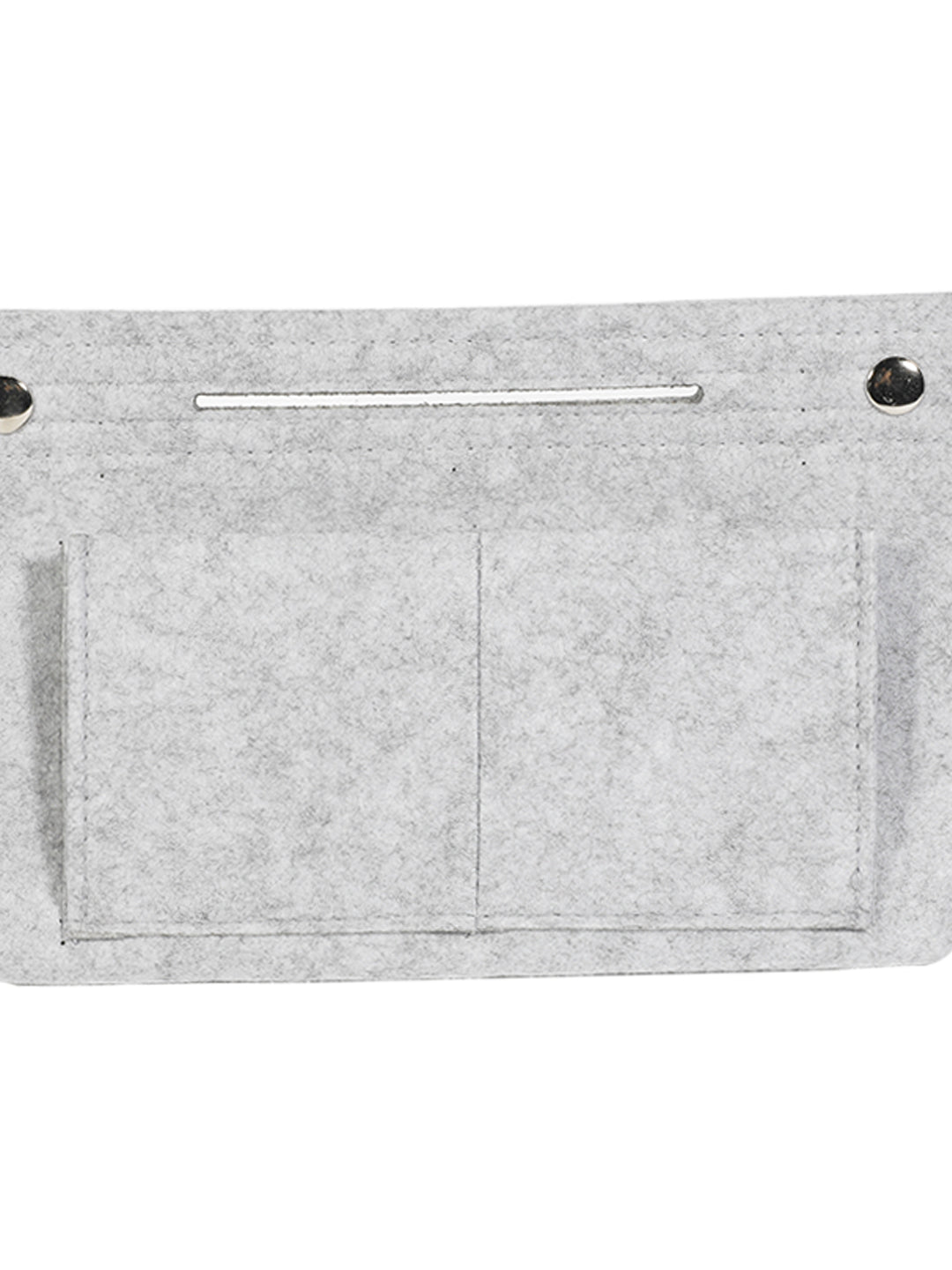 VON CASA Felt Home Storage Organizer - 25X10X15Cm - Light Grey
