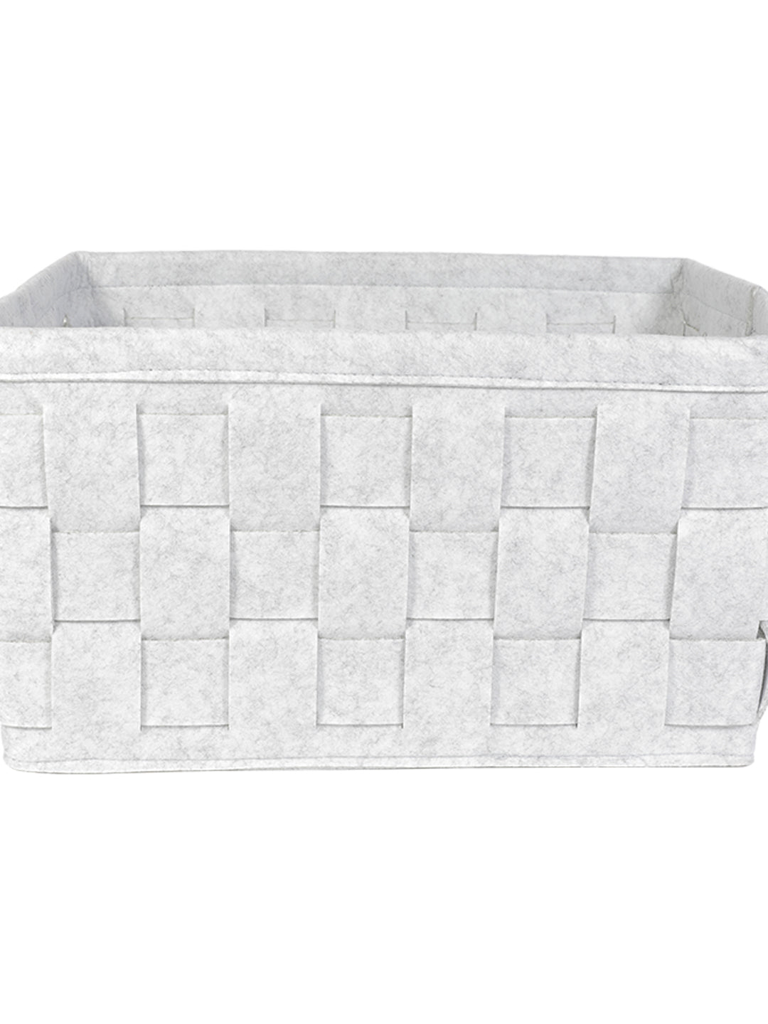 VON CASA Felt Organizer Basket - 31 Litre, Light Grey
