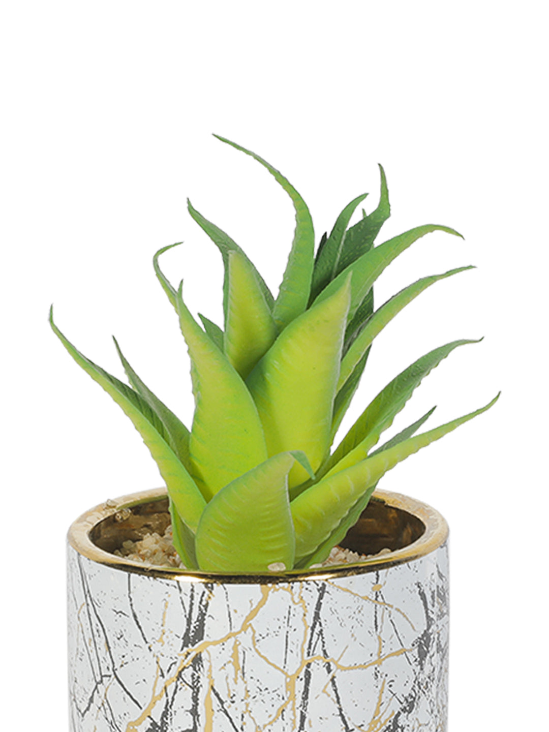 VON CASA Fake Mini Succulent Desktop Planter