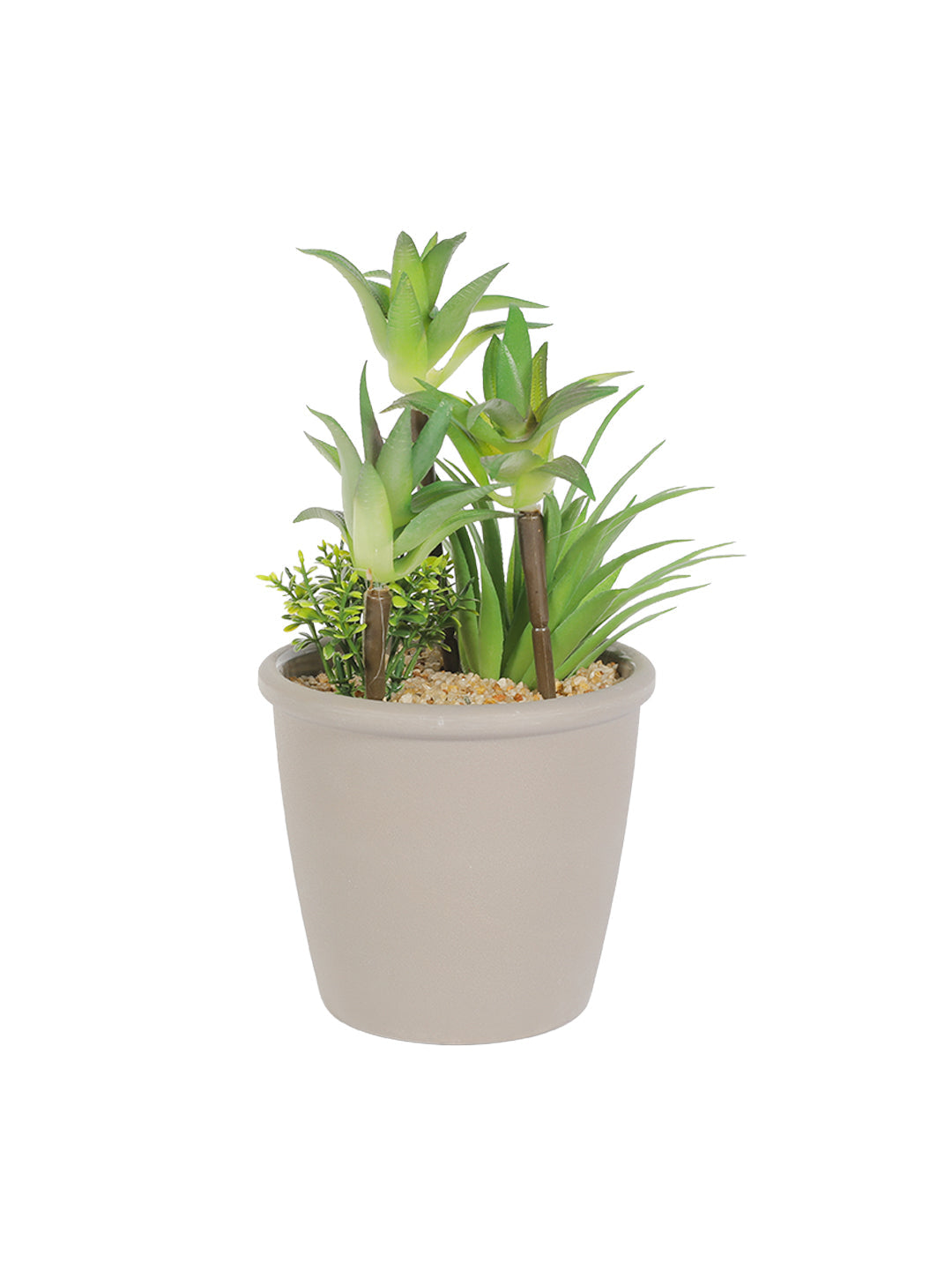 VON CASA Fake Mini Succulent Plant Pot