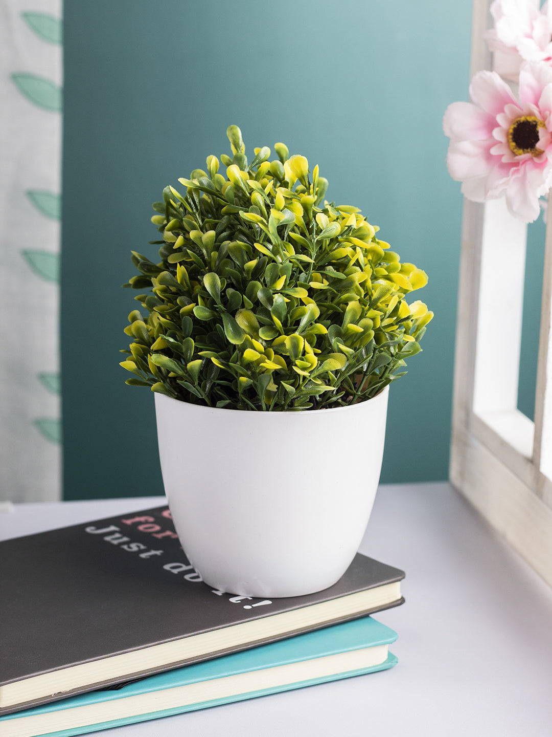 VON CASA Indoor Artificial Plants Potted Planter