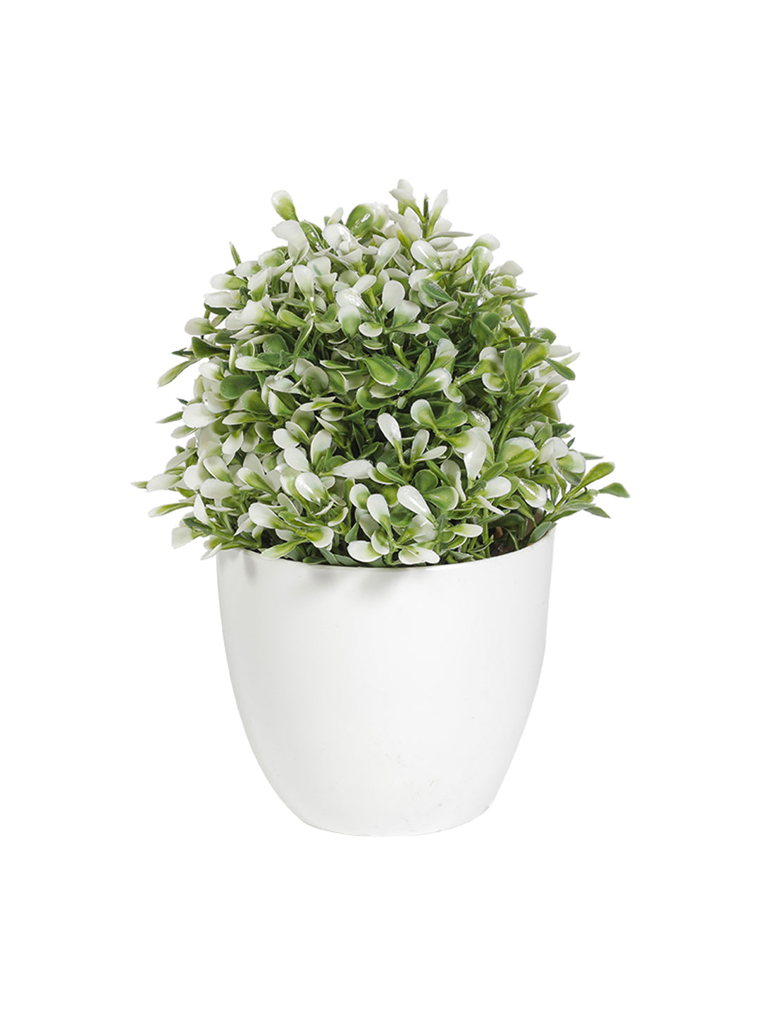 VON CASA Indoor Artificial Plants Potted Planter - White