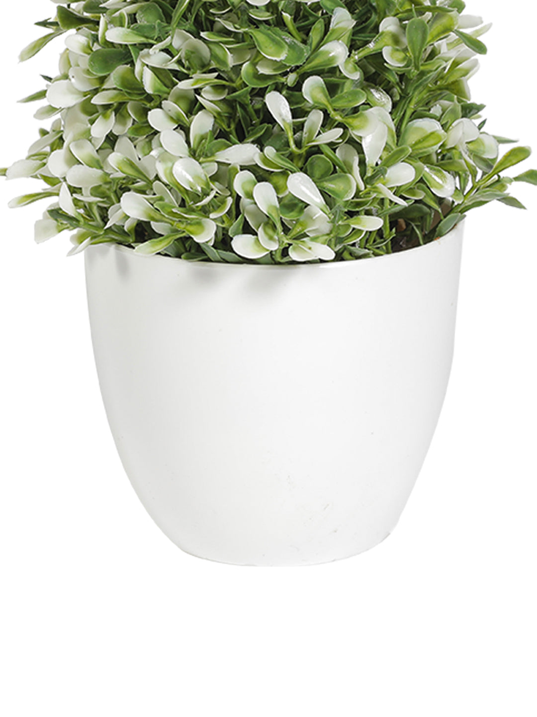 VON CASA Indoor Artificial Plants Potted Planter - White