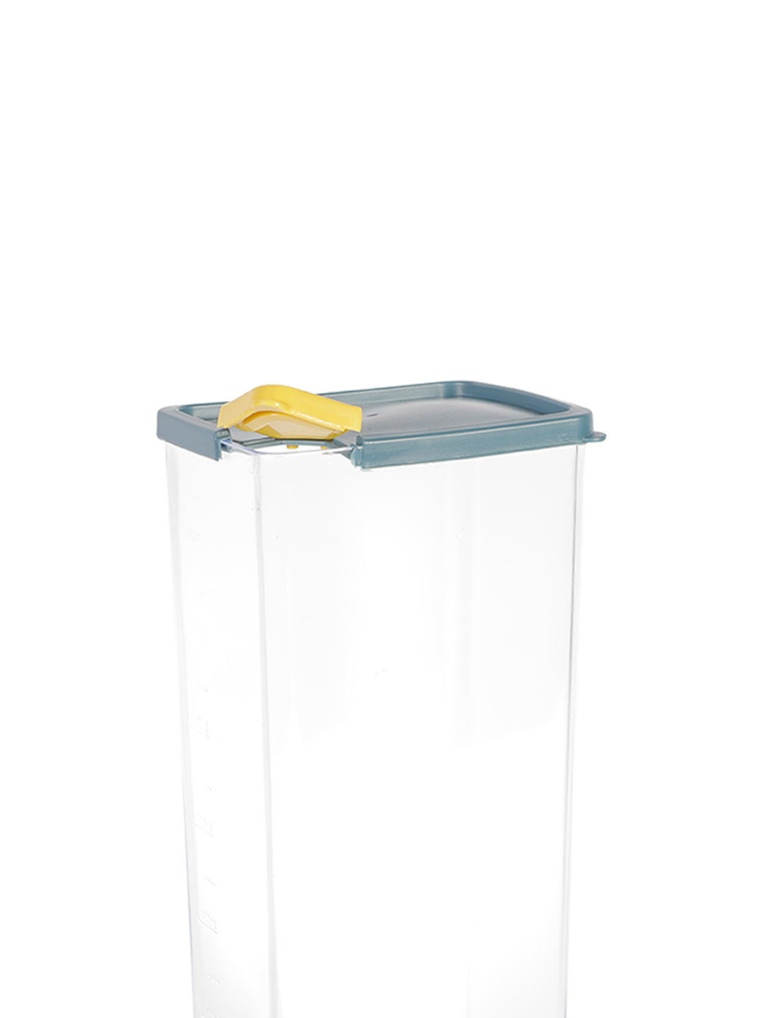 VON CASA Tall Plastic Cereal Dispenser Jar With Lid - Dark Green