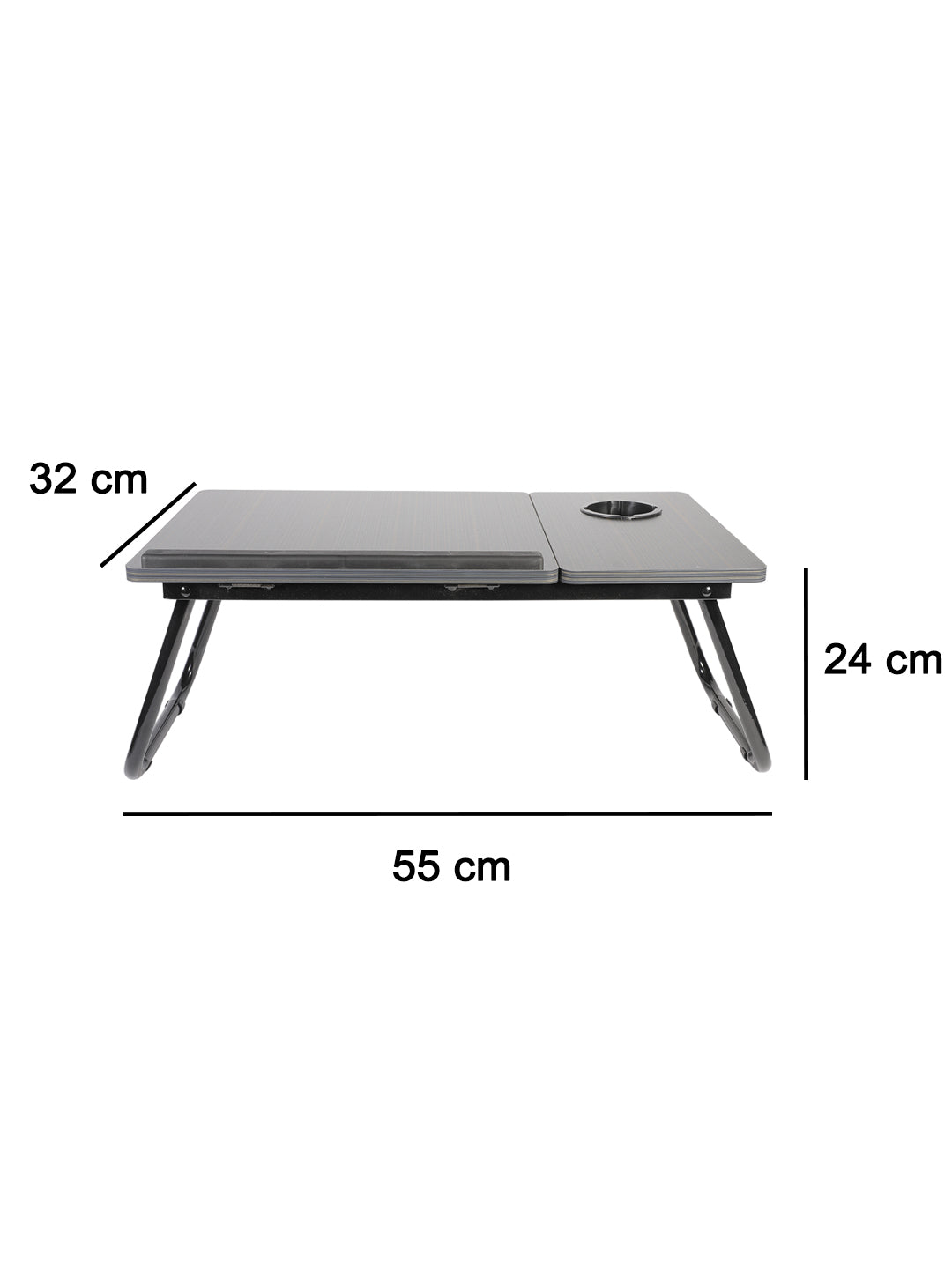 VON CASA Multicolor-Purpose Laptop Table - Grey