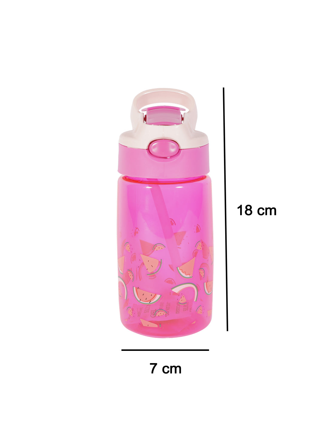 VON CASA New 480Ml Sipper Water Bottle - Pink