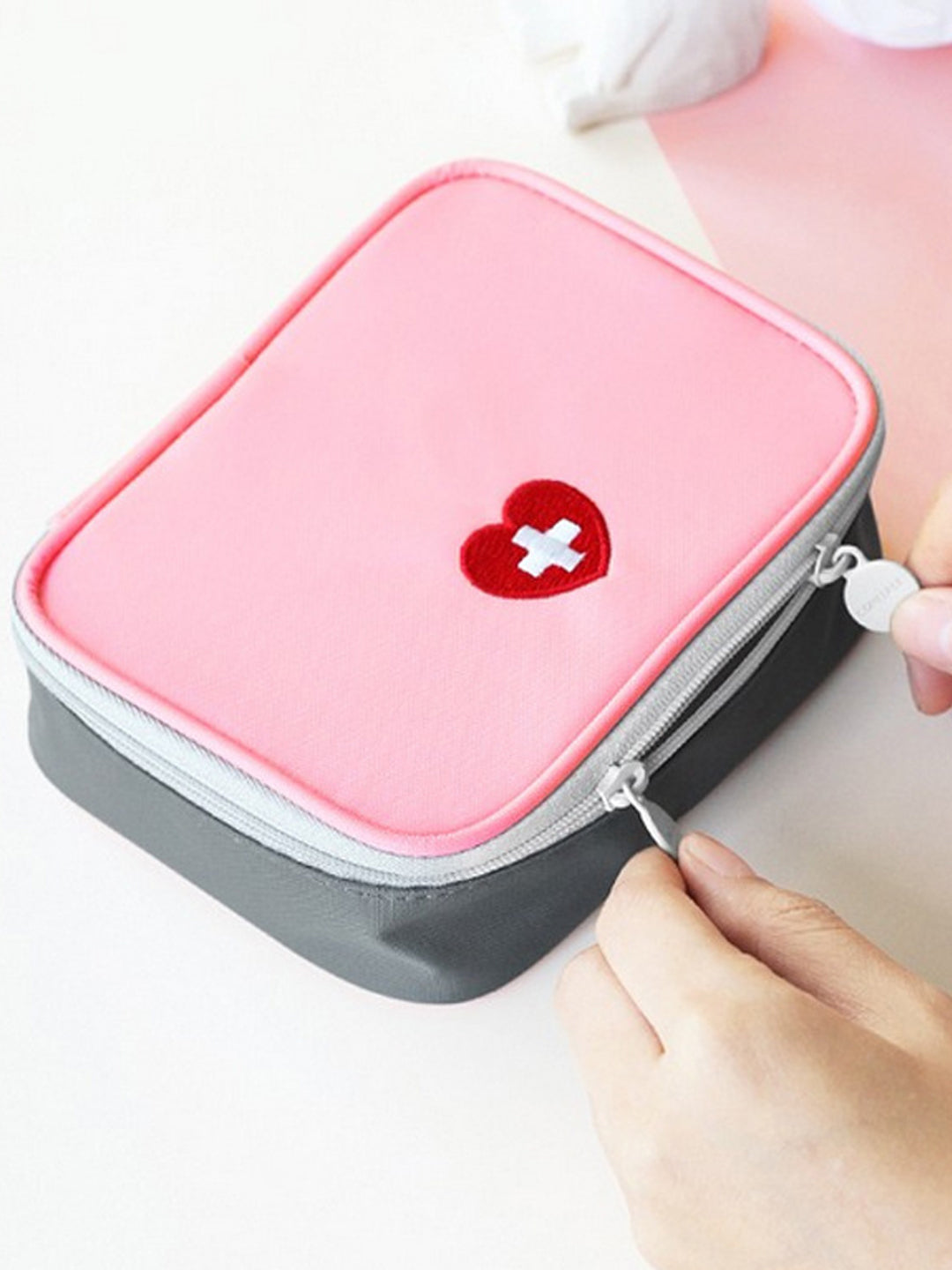 VON CASA Empty First Aid Box - Pink