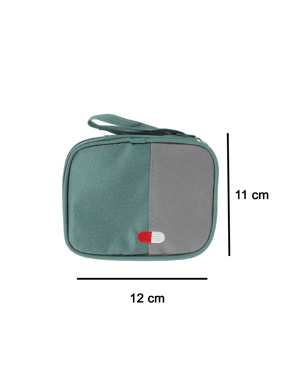VON CASA Empty First Aid Storage Pouch - Green