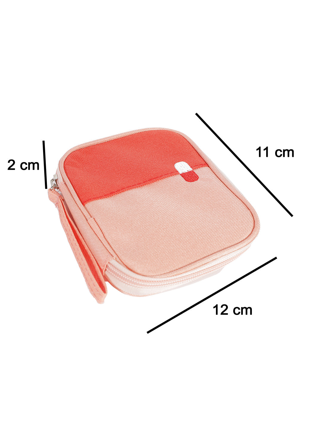 VON CASA Empty First Aid Storage Pouch - Orange