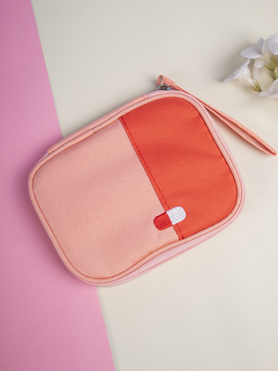 VON CASA Empty First Aid Storage Pouch - Orange