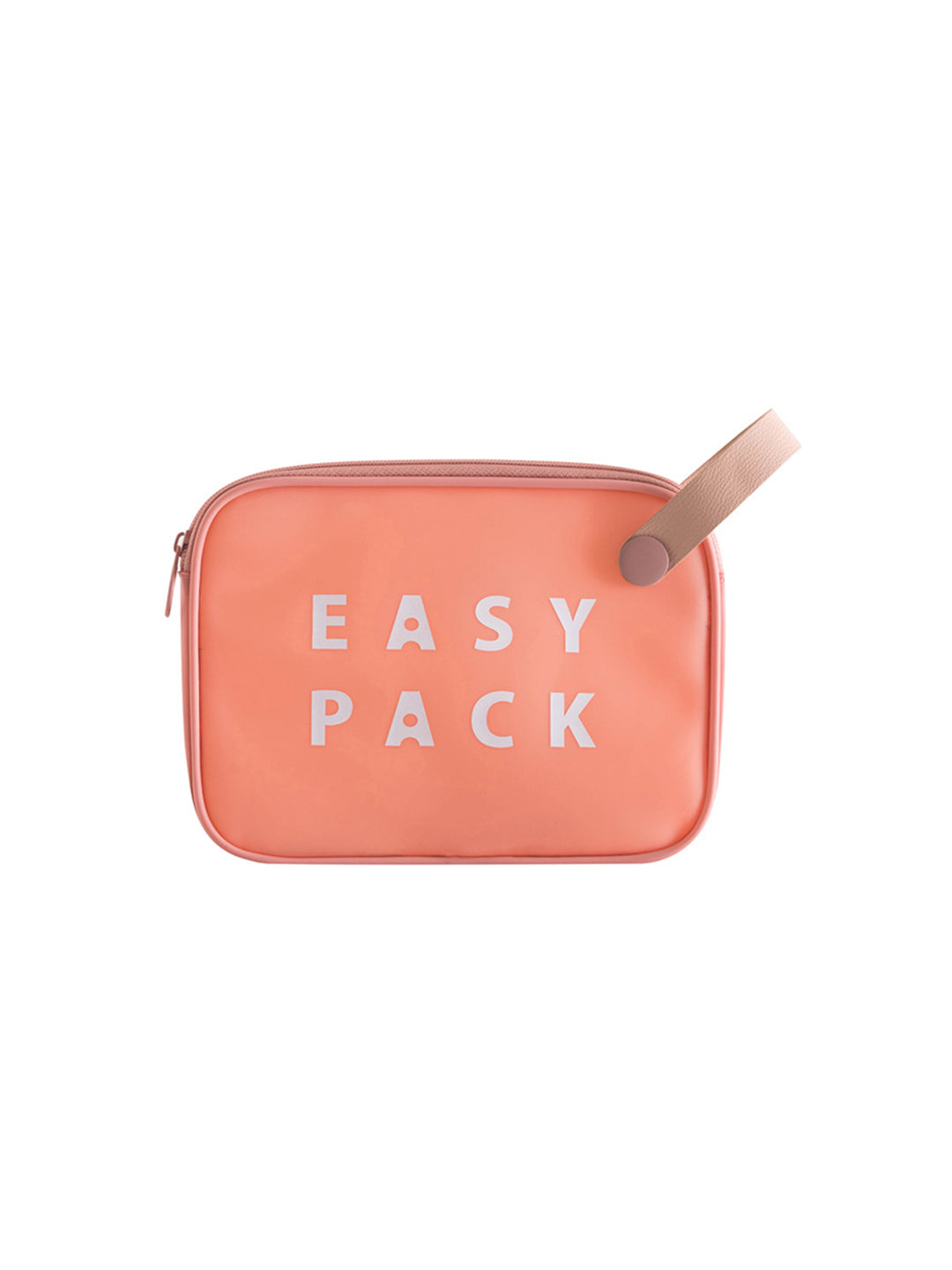 VON CASA Peach Plastic Travel Pouch