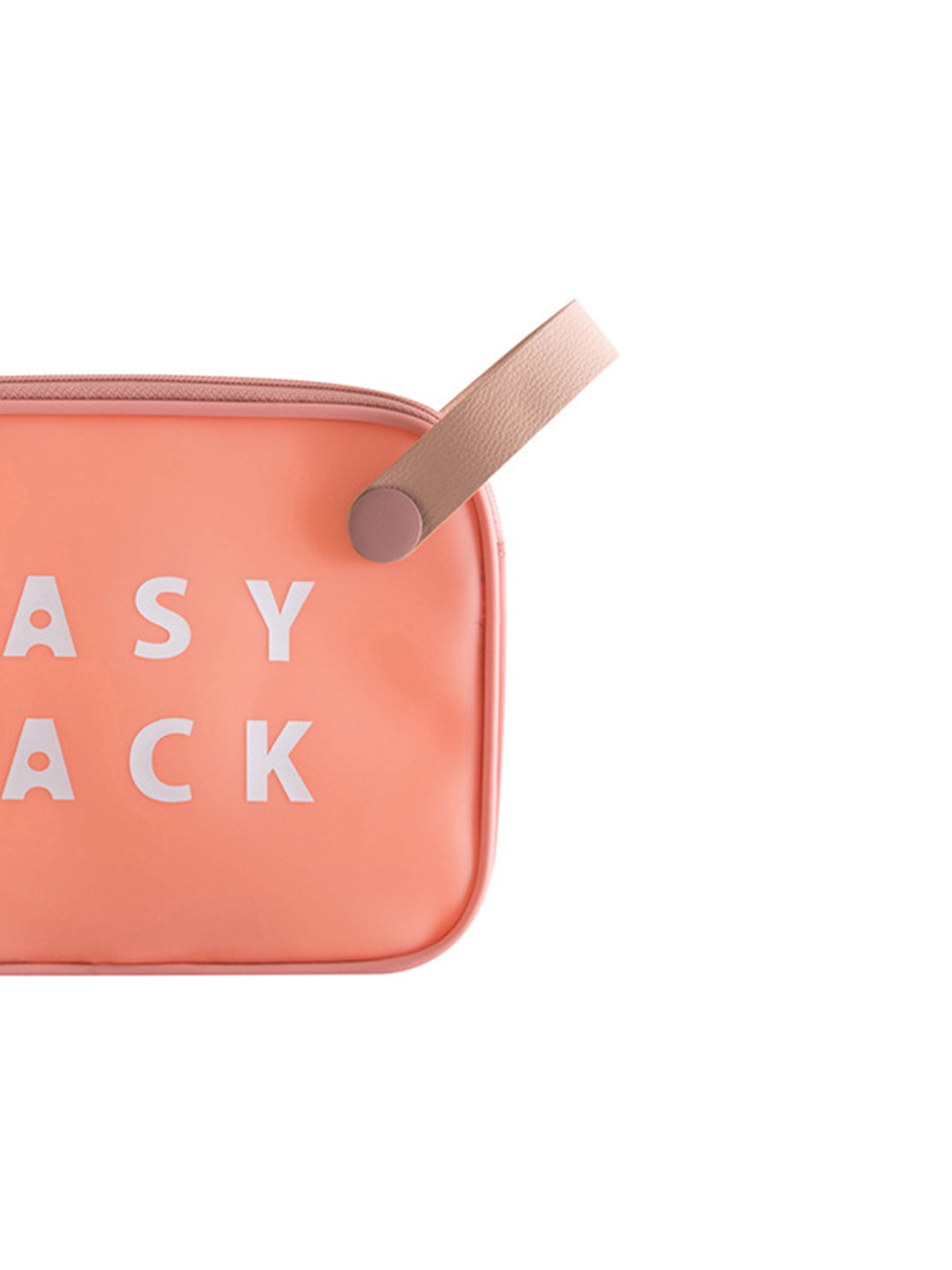 VON CASA Peach Plastic Travel Pouch