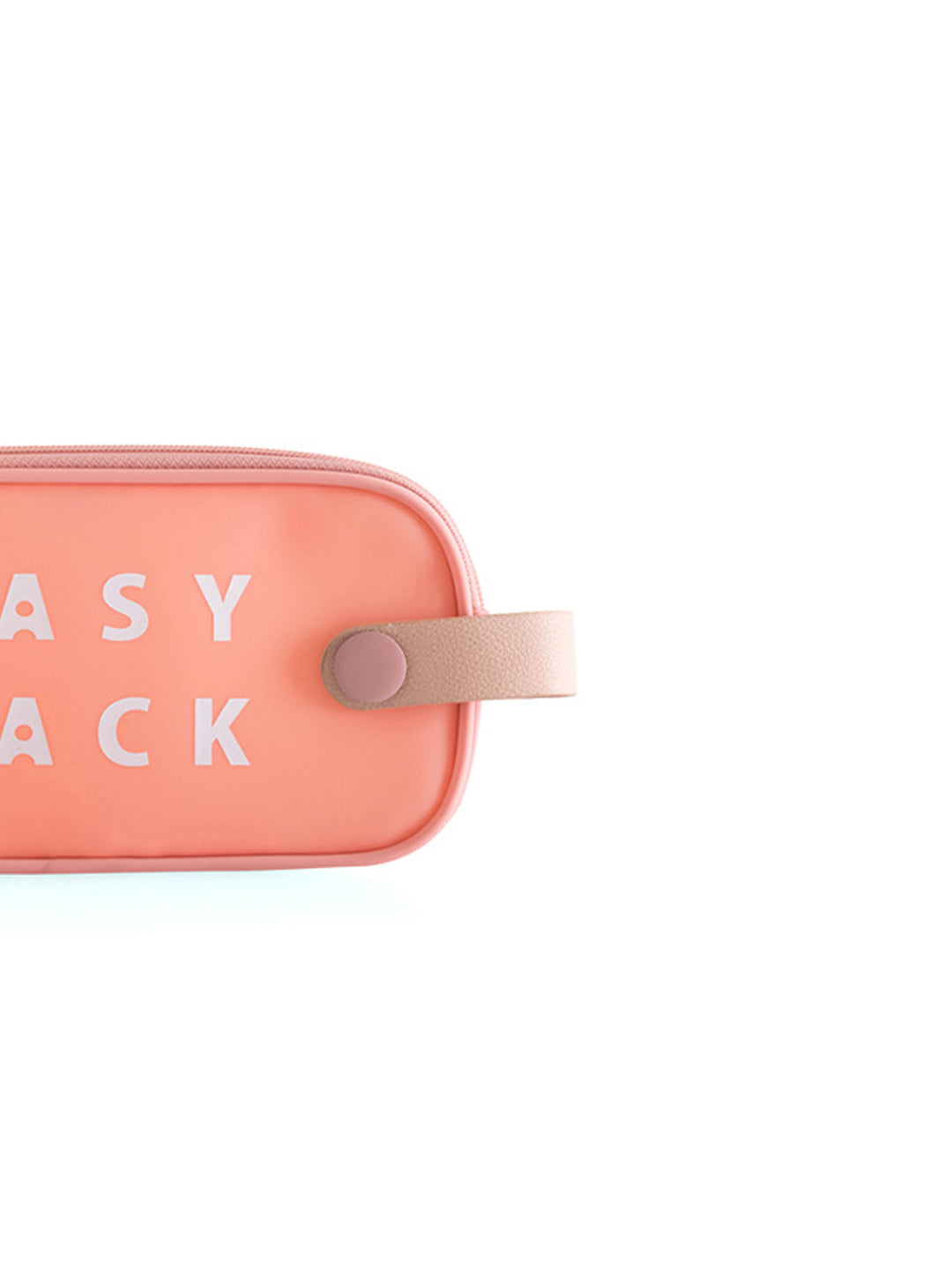 VON CASA Rectangular Plastic Travel Pouch - Peach