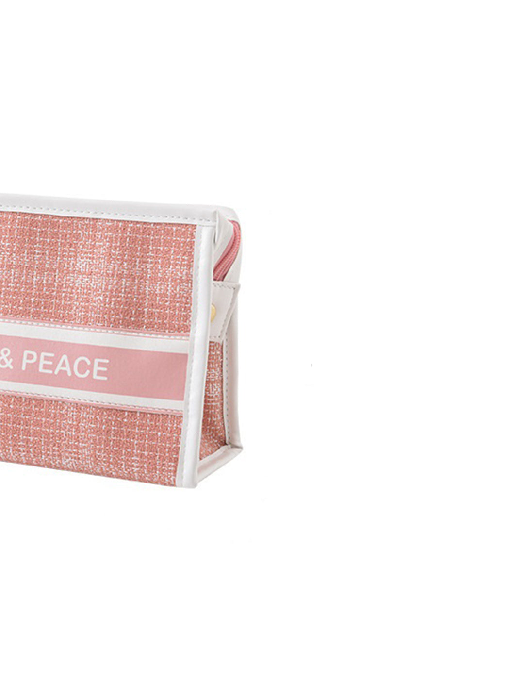 VON CASA Trapezoid Pink Multicolorpurpose Travel Pouch - 23X7.2X15.2Cm