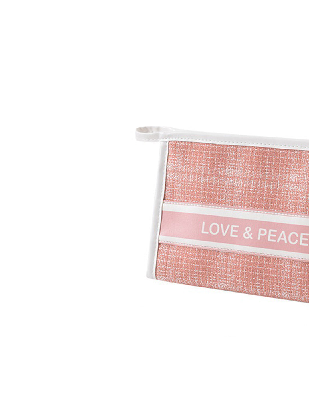 VON CASA Trapezoid Pink Multicolorpurpose Travel Pouch - 23X7.2X15.2Cm