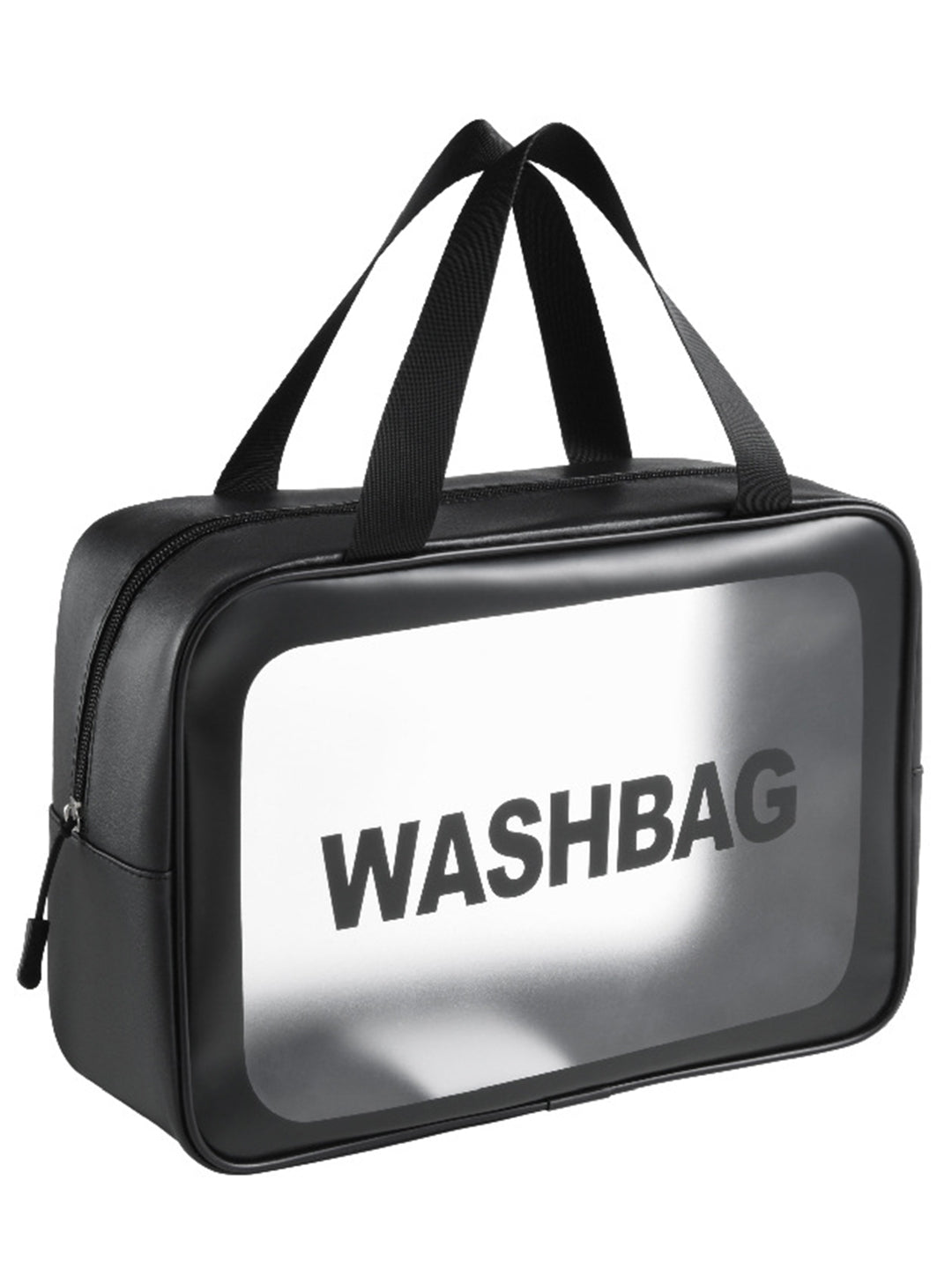 VON CASA Transparent Multicolorpurpose Travel Pouch - Black