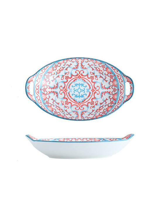 VON CASA Pink Serving Platters