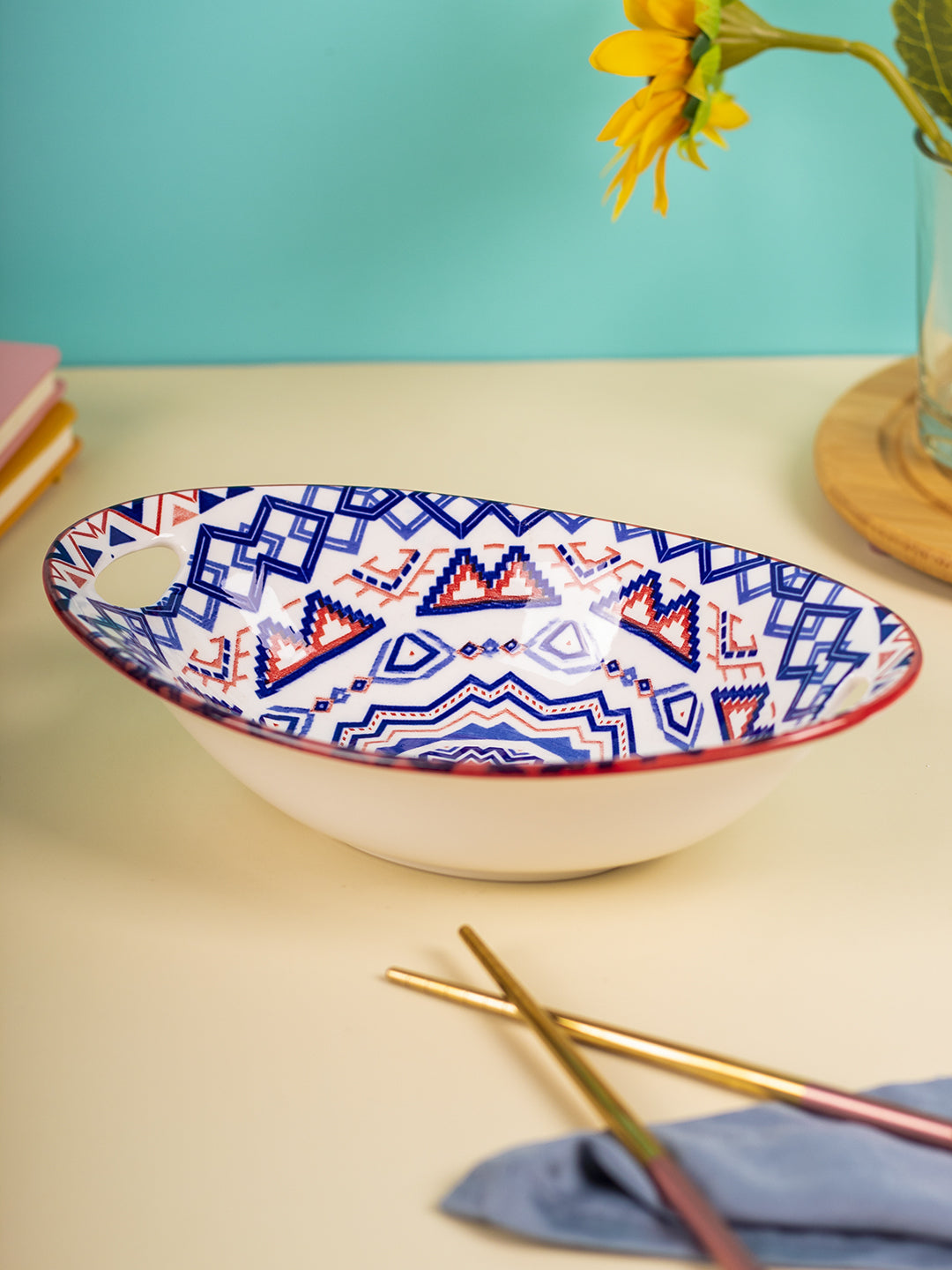 VON CASA Multicolor Serving Platters