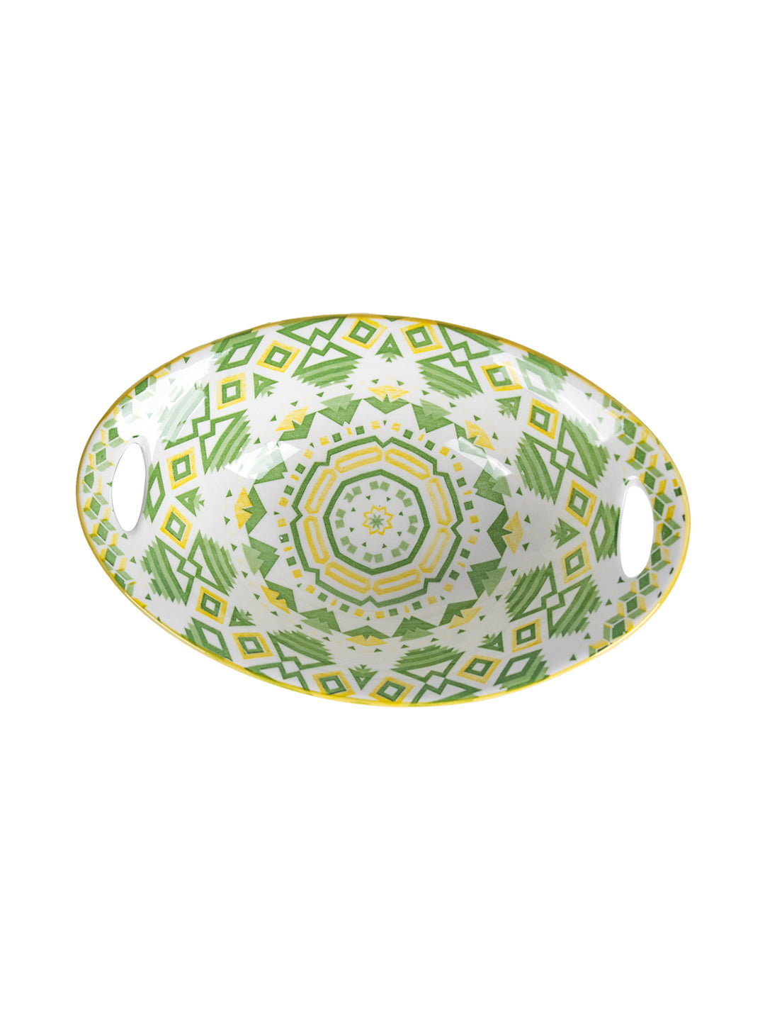 VON CASA Yellow Serving Platters