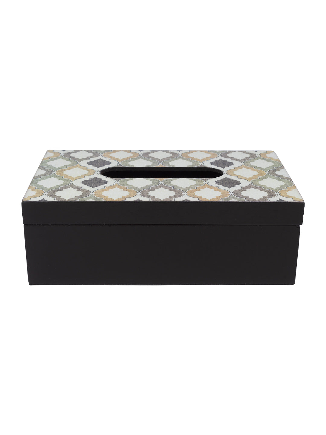 Mdf Brown Rectangular Tissue Box