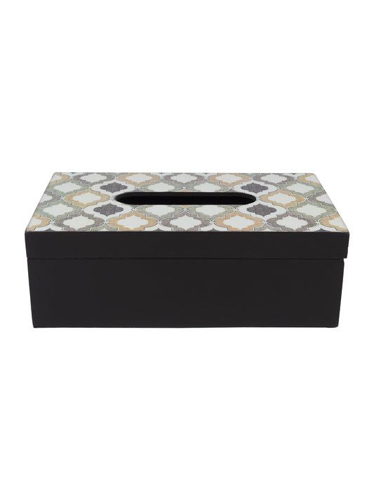 Mdf Brown Rectangular Tissue Box