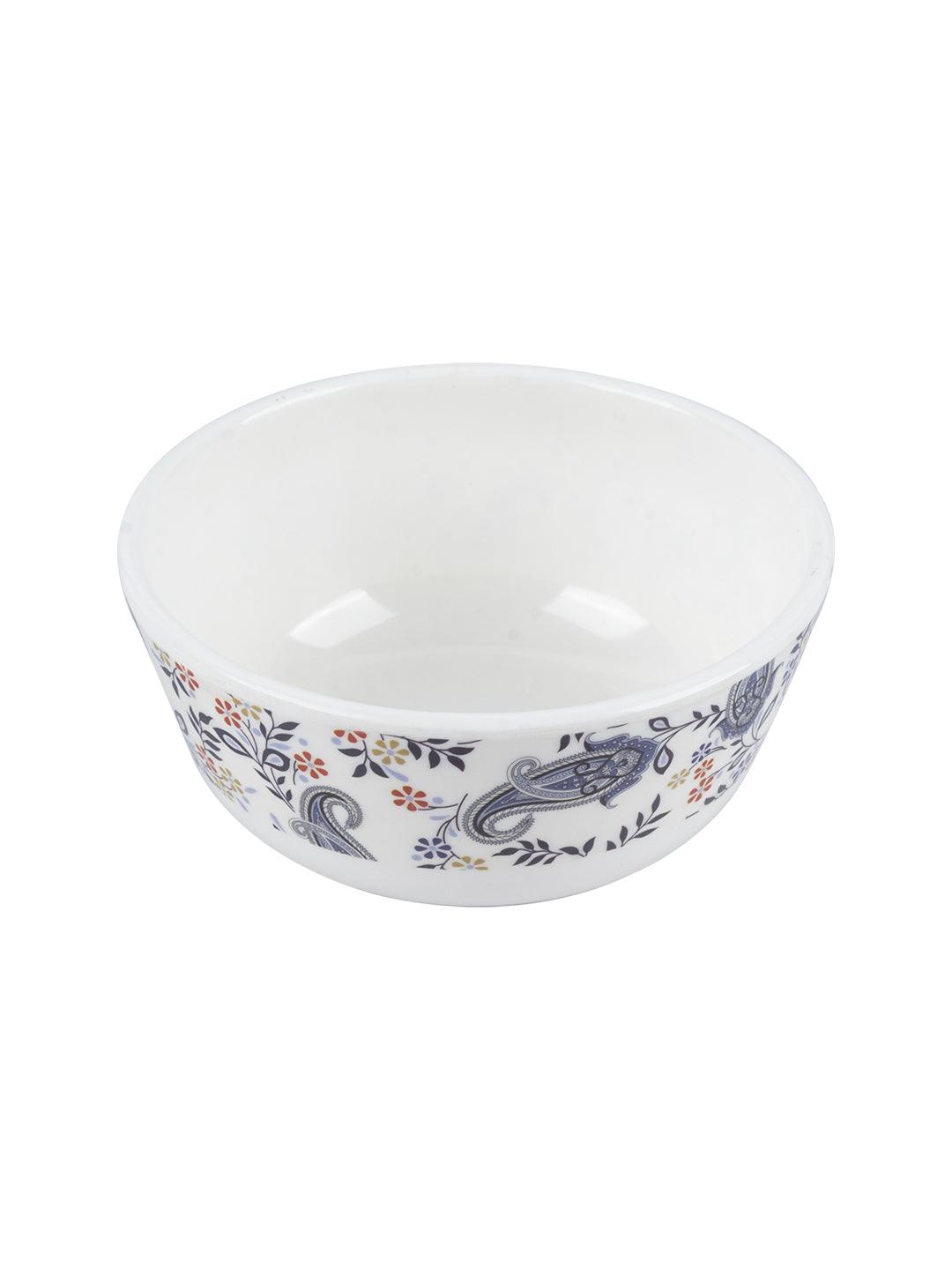 VON CASA Melamine Soup Bowl - Set of 6, White