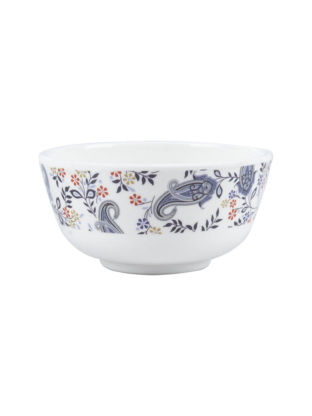 VON CASA Melamine Soup Bowl - Set of 6, White