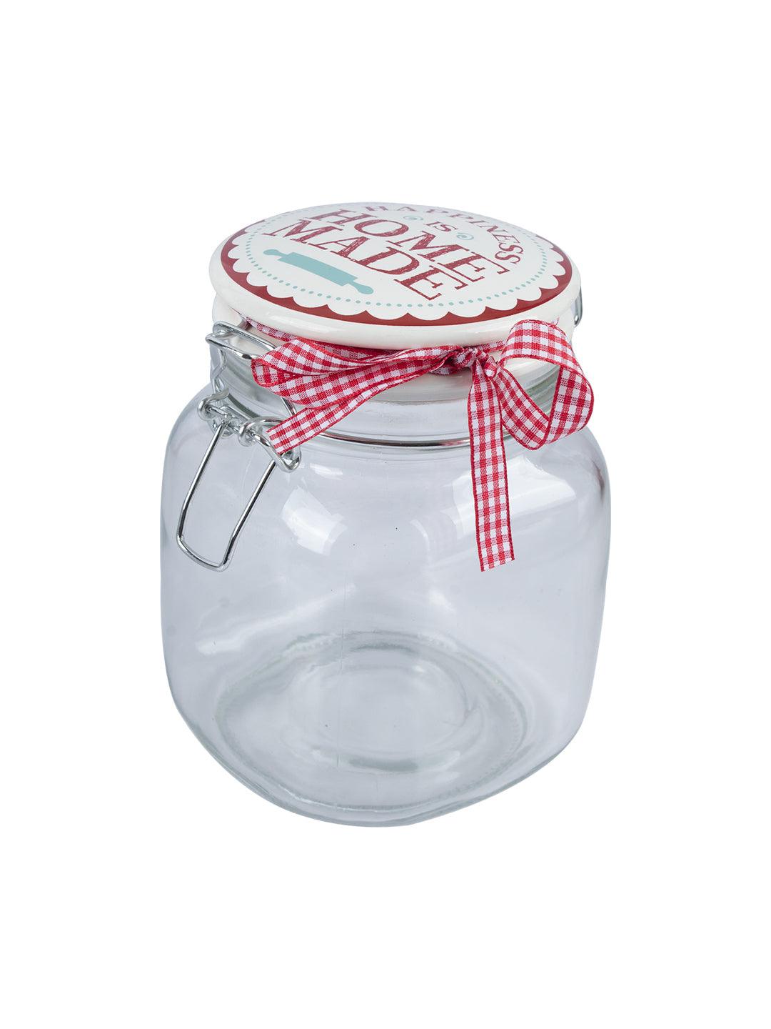 VON CASA Glass Jar (Pack of 2) - VON CASA