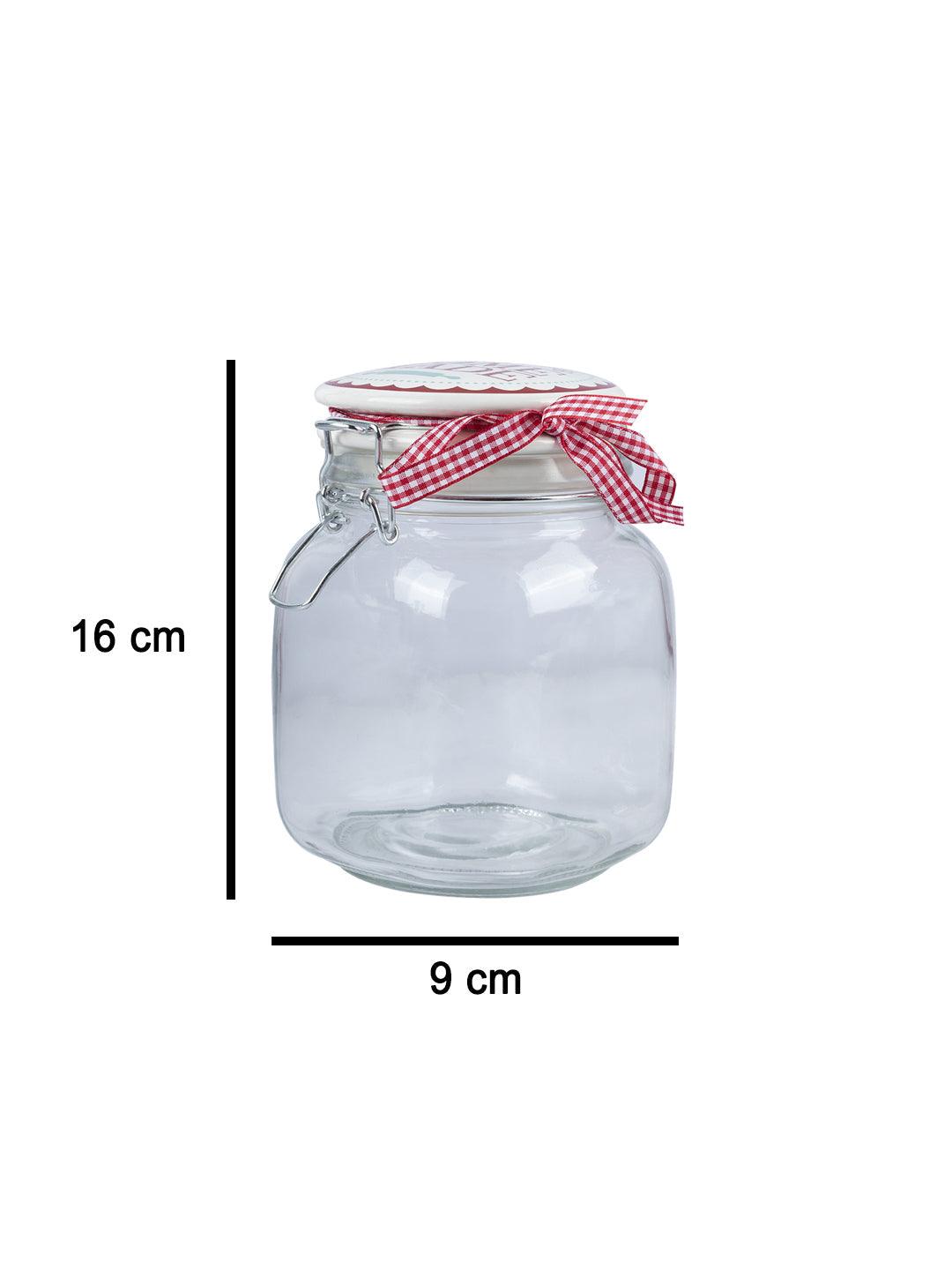 VON CASA Glass Jar (Pack of 2) - VON CASA