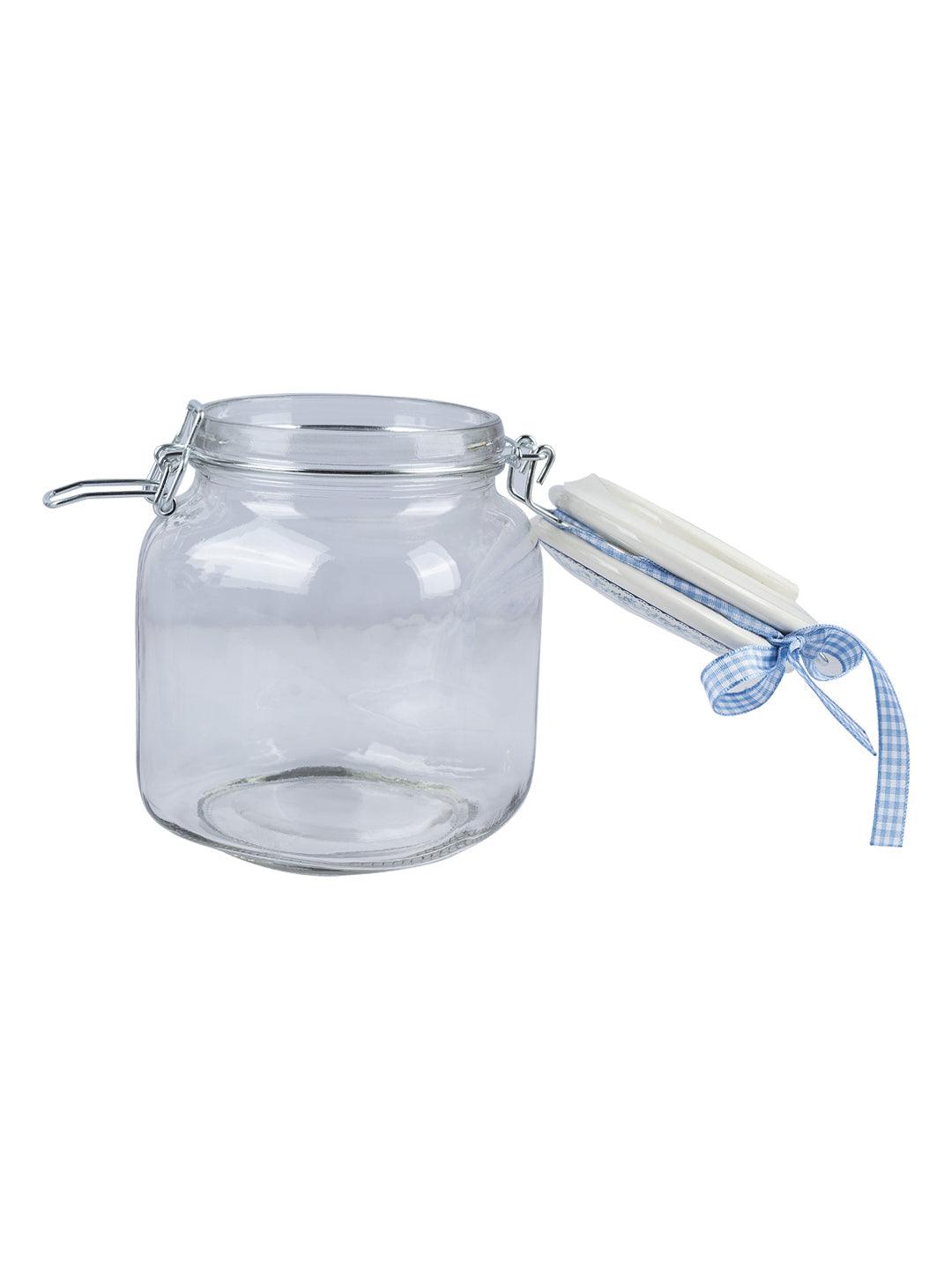 VON CASA Glass Jar (Pack of 2) - VON CASA