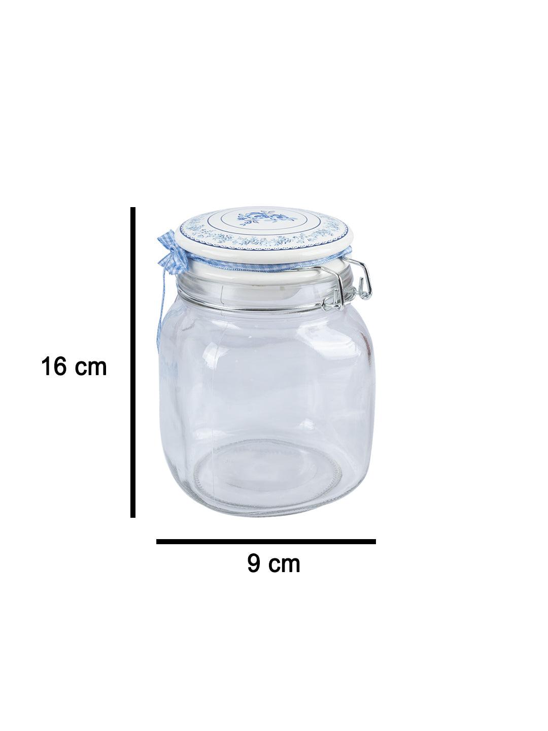 VON CASA Glass Jar (Pack of 2) - VON CASA