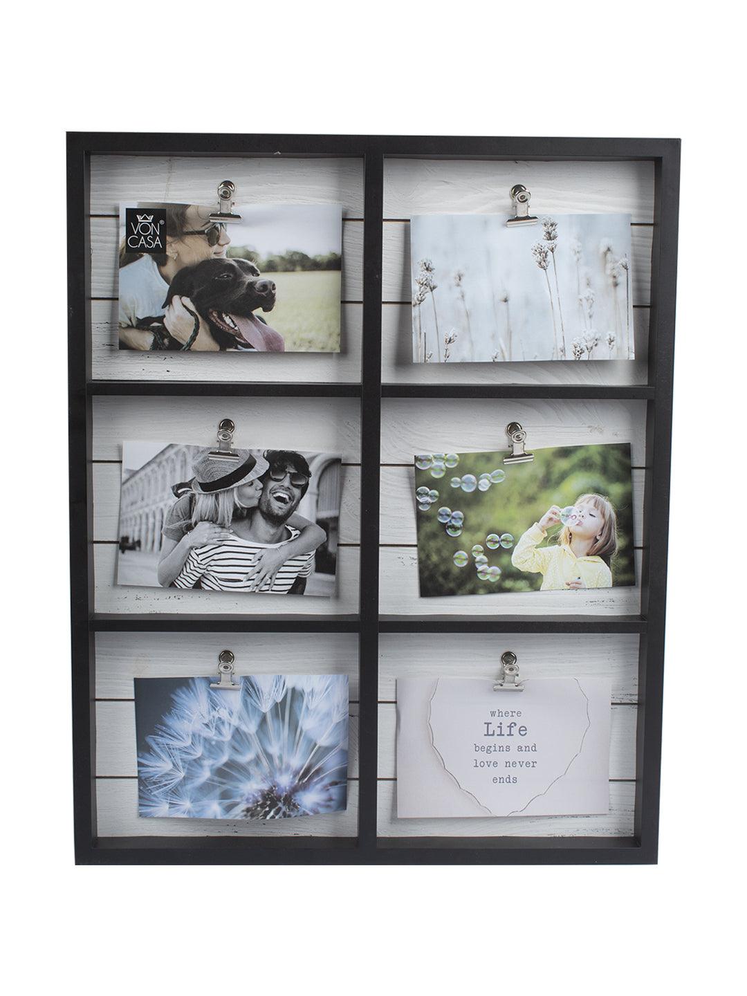 VON CASA Wall Photo Frame - 15 X 20 Inch (Black)