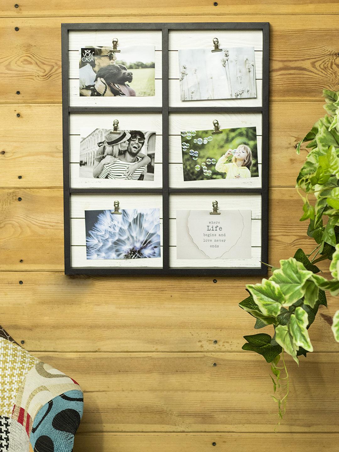 VON CASA Wall Photo Frame - 15 X 20 Inch (Black)