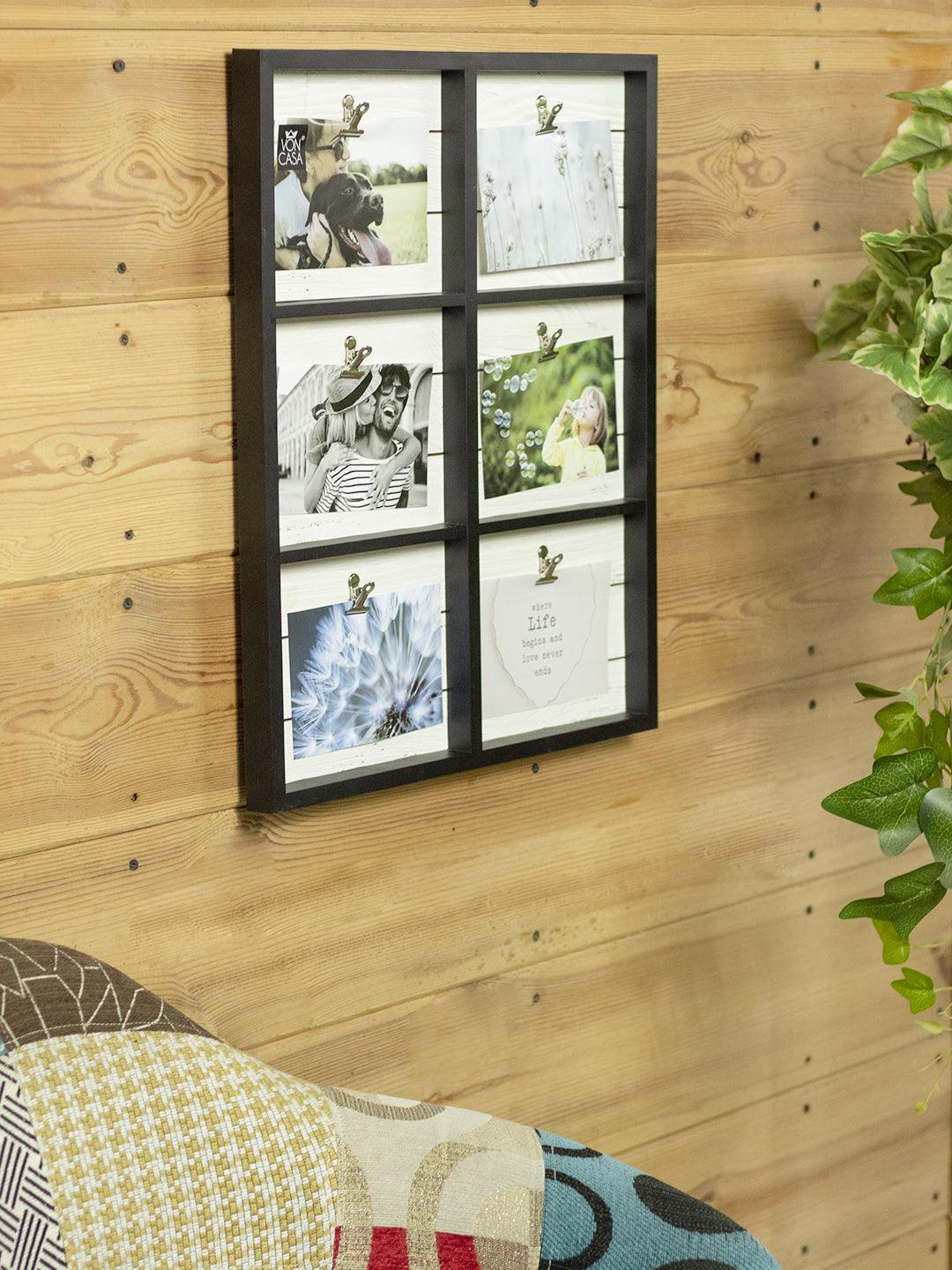 VON CASA Wall Photo Frame - 15 X 20 Inch (Black)