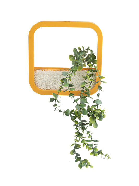 VON CASA Artificial Cascading Fern Plant Wall Hanging
