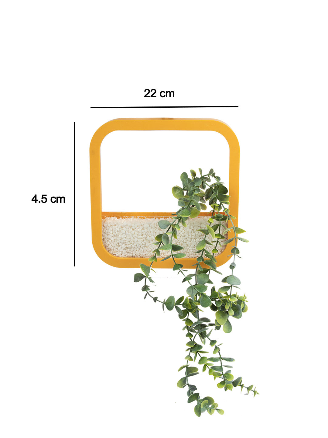 VON CASA Artificial Cascading Fern Plant Wall Hanging