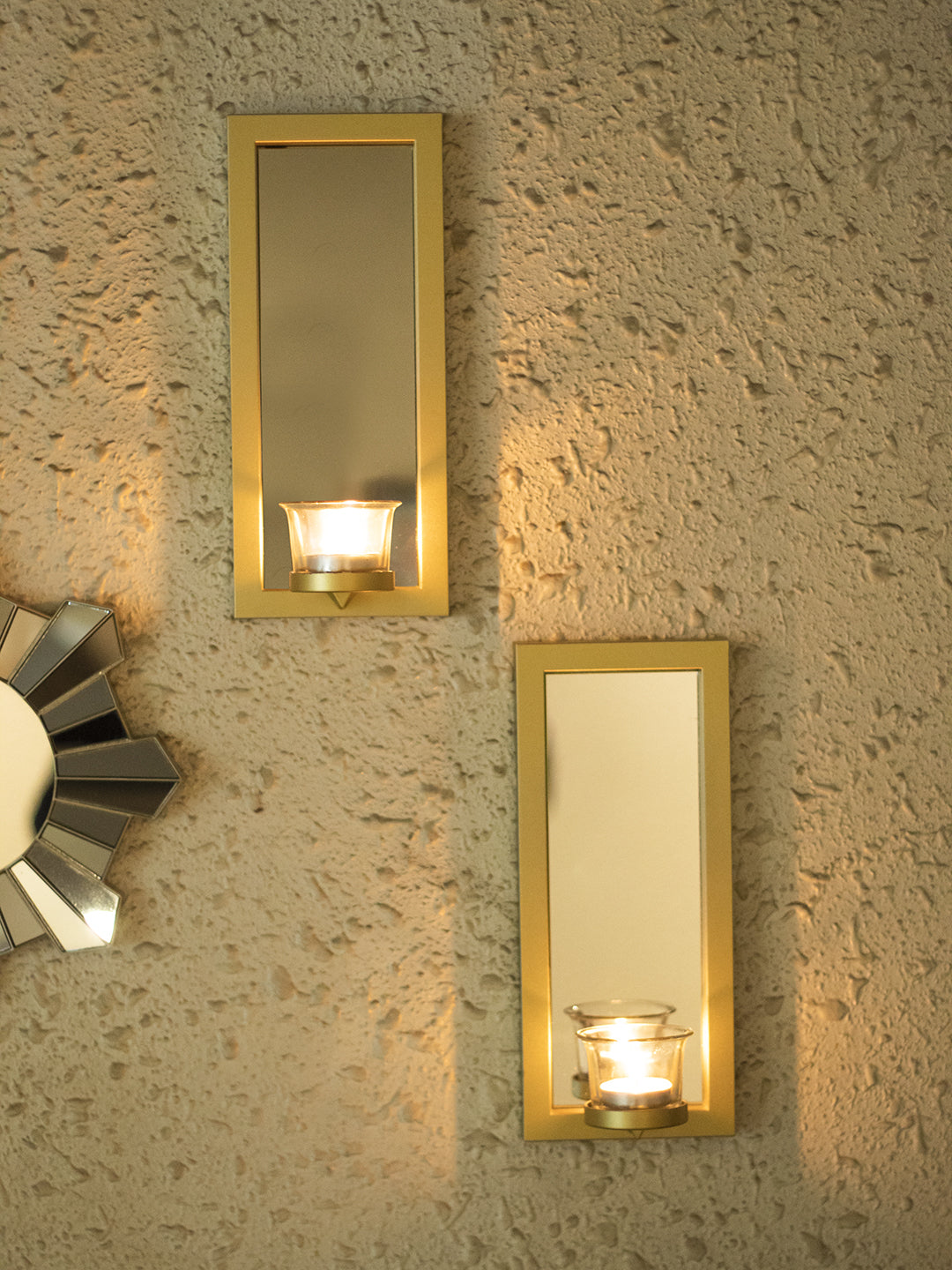 VON CASA Decorative Wall Candle Sconce Candle Holders