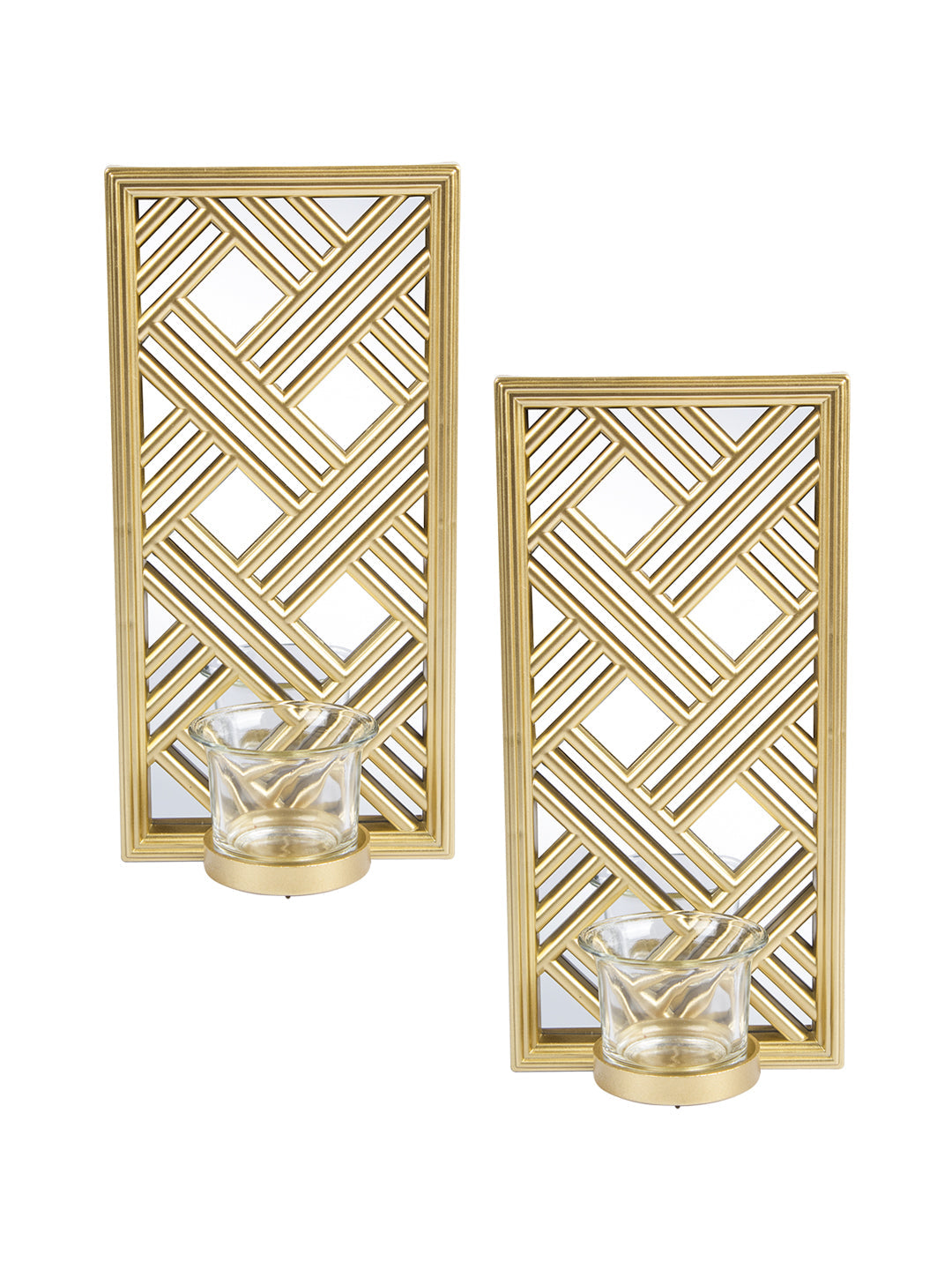VON CASA Decorative Indoor Wall Sconce Candle Holders
