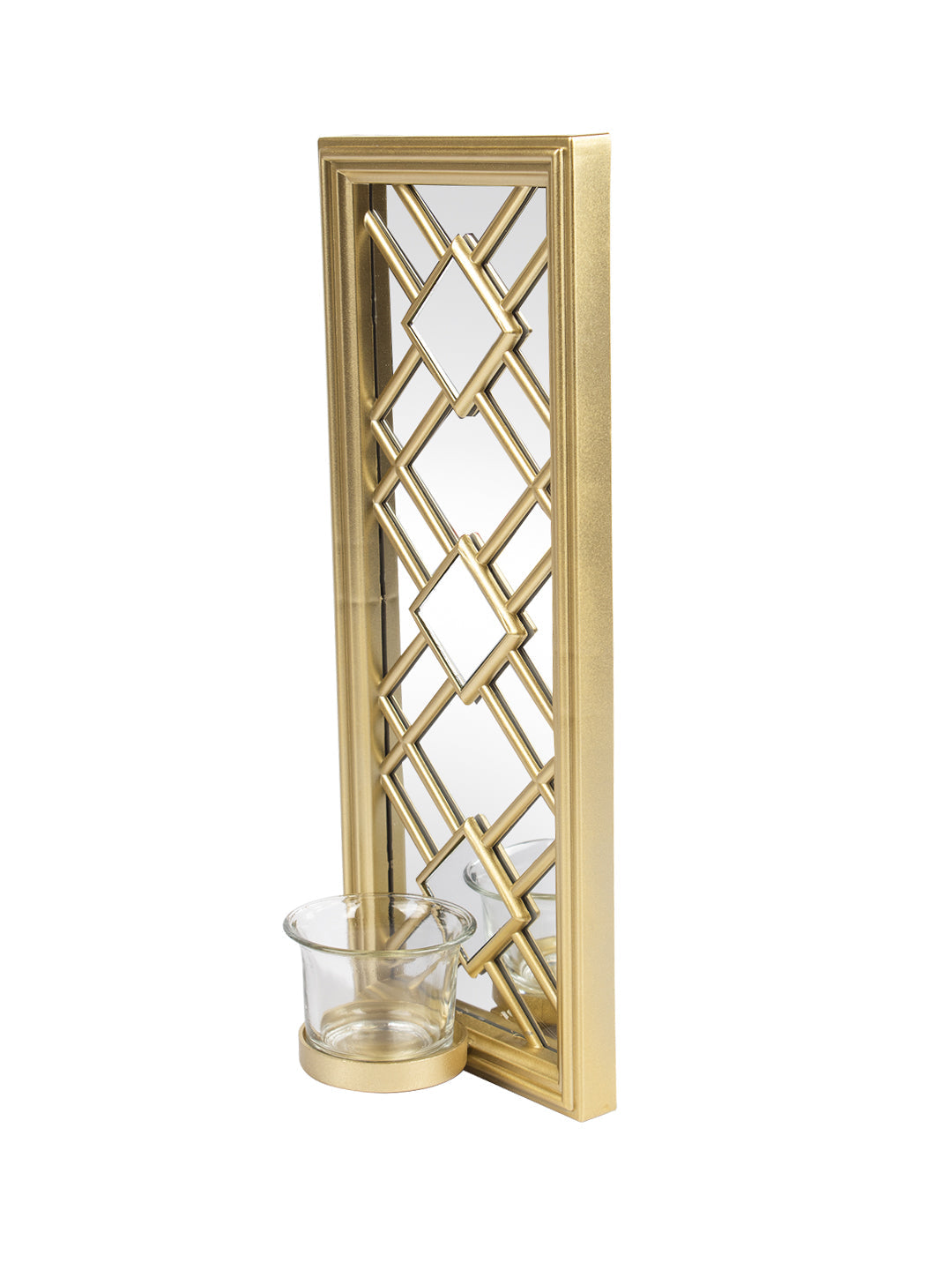 VON CASA Decorative Vertical Wall Sconce Candle Holder