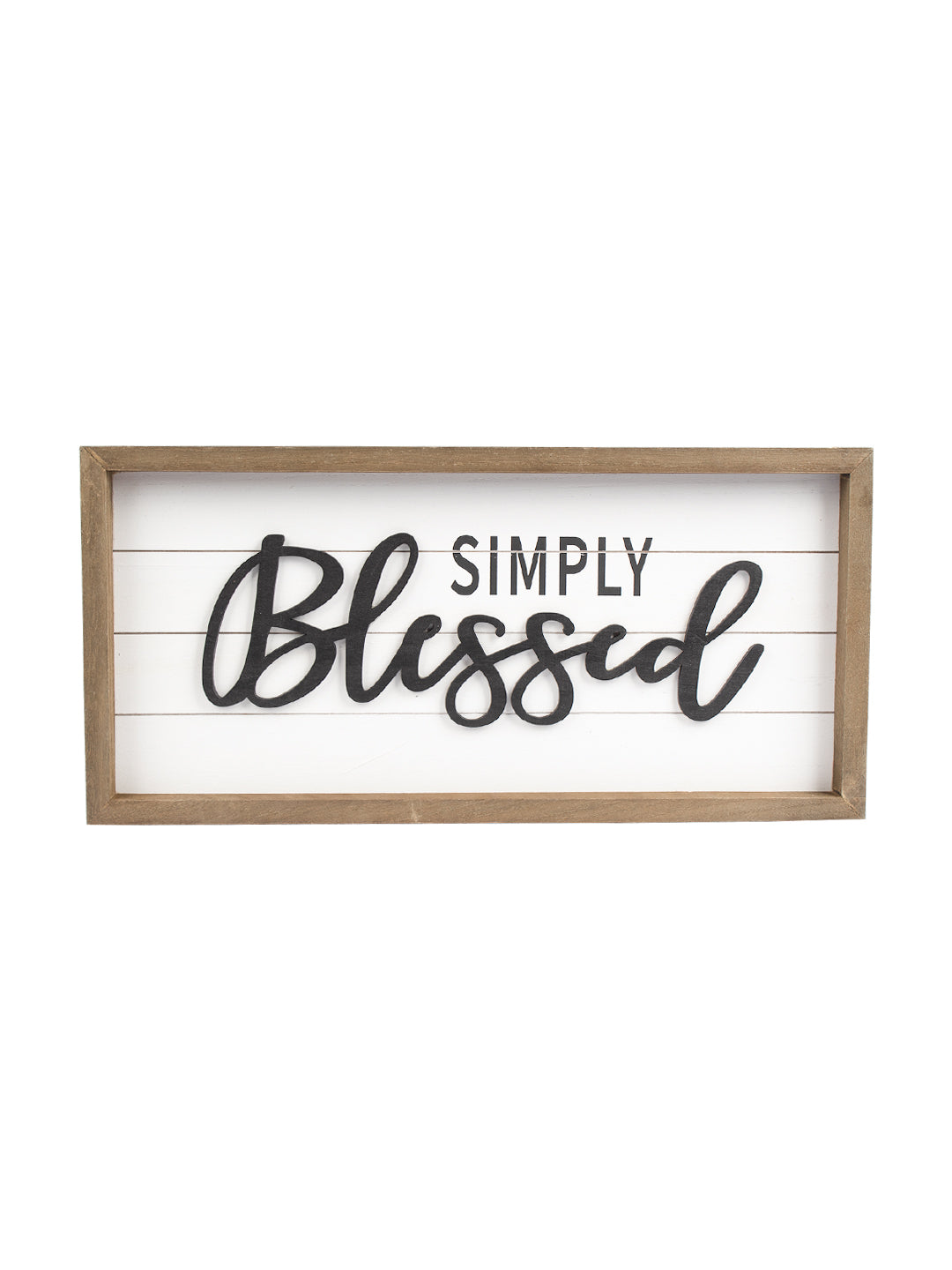 VON CASA Decorative Wall Plaques - SIMPLY Blessed