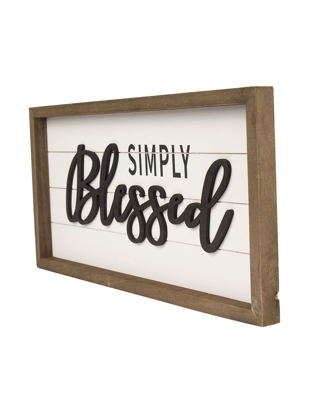 VON CASA Decorative Wall Plaques - SIMPLY Blessed