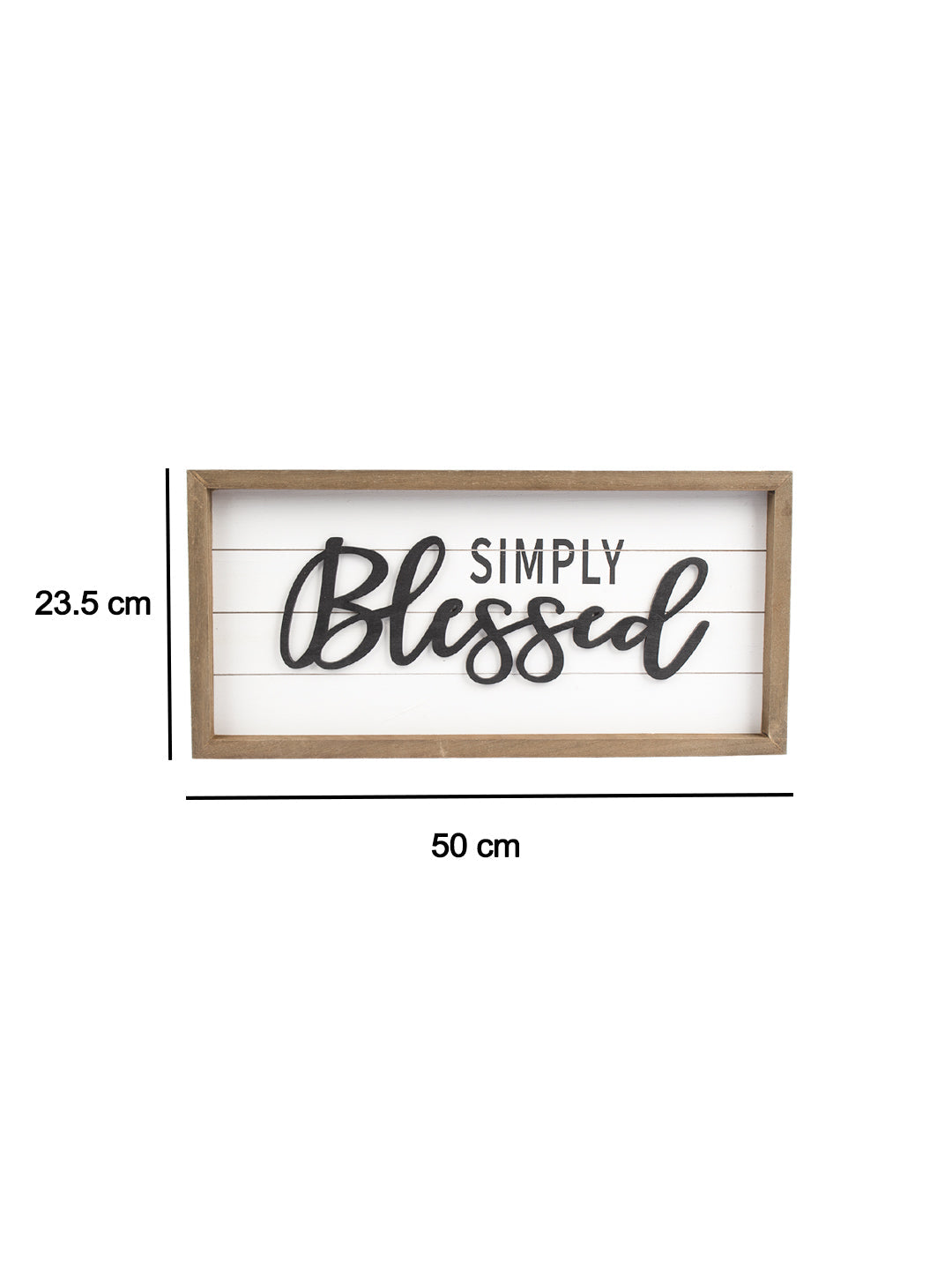 VON CASA Decorative Wall Plaques - SIMPLY Blessed