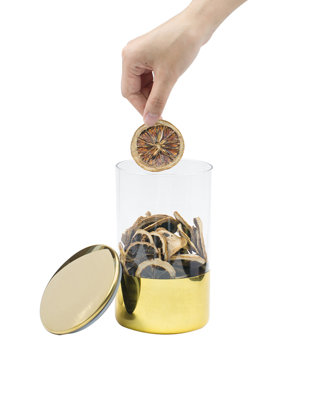 Glass Jar With Metal Lid - 1000 Ml