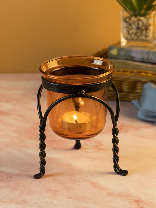 VON CASA Votive Candle Holder With Metal Stand