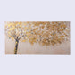 Tree Hand Made Oil Painting, Gallery Wraped, White, Canvas