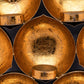 VON CASA Wall Scone Diya, 8 Diya T-Light Candle Holder, Modern Design, Gold Foiling, Mild Steel