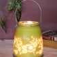 VON CASA Glass T-Light Holder, for Table, Hanging, Indoor & Outdoor Decor, Yellow, Glass